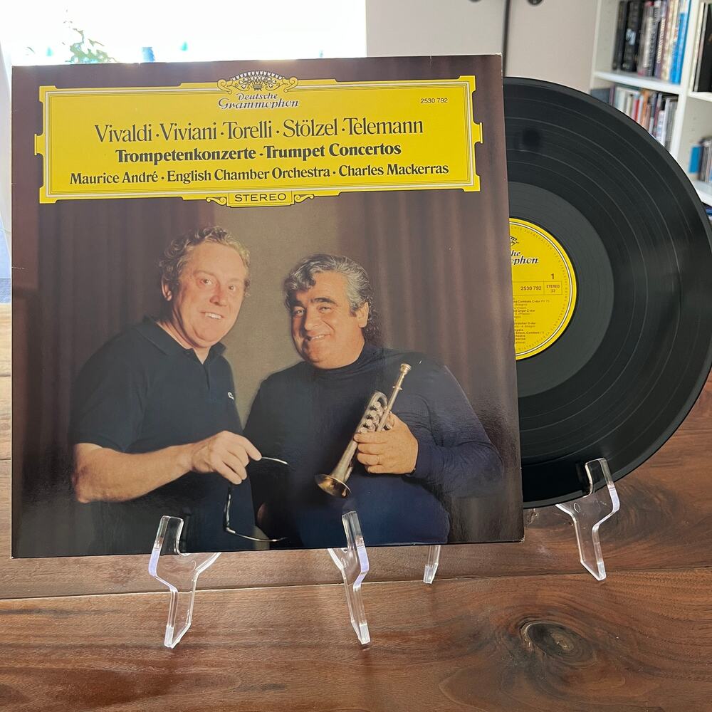 Maurice André Trompetenkonzerte Trumpet Concertos LP 1977 Deutsche Grammophon